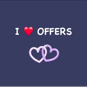 Please don’t hesitate to make offers!